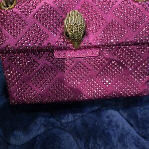 Elegant Pink Embellished Women's Bag